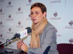 La secretaria de Educación Municipal de Guadalajara, Erika Loyo, dice que este ejercicio es el único en su tipo a nivel nacional. ARCHIVO /