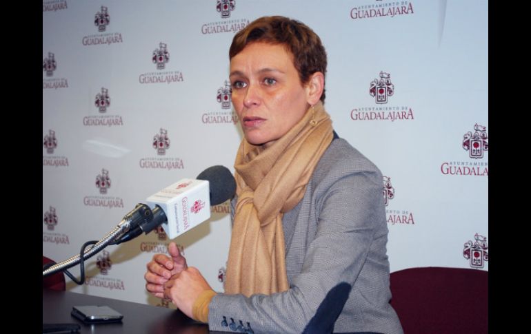 La secretaria de Educación Municipal de Guadalajara, Erika Loyo, dice que este ejercicio es el único en su tipo a nivel nacional. ARCHIVO /