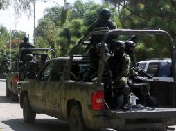 El enfrentamiento se originó cuando los militares detectaron a los hoy occisos desplazándose sospechosamente en un automóvil. ARCHIVO /