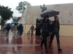 En la Mesa Central se prevé cielo medio nublado, probabilidad de lluvia ligera a moderada de 20 por ciento. ARCHIVO /