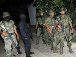 Elementos de la SSP, la Marina y el Ejército Nacional ya se encuentran buscando a los culpables. ARCHIVO /