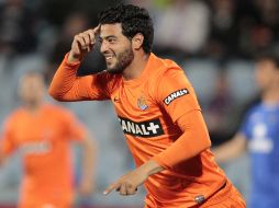 Carlos Vela se destaca como goleador en la Real Sociedad, equipo que no tiene la intención de dejarlo salir. ARCHIVO /