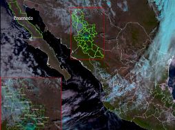 Para el Pacífico Centro se prevé cielo medio nublado a nublado, probabilidad de precipitaciones fuertes.FOTO: SMN ESPECIAL /