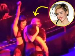 El baile ocurrió muy cerca de la zona VIP del lugar donde también disfrutaron del show Selena Gomez y Katy Perry. ESPECIAL /