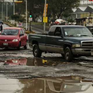Los baches, la factura que cobraron las lluvias invernales