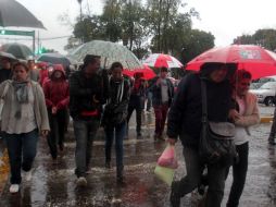 El SMN prevé vientos superiores a 40 kilómetros por hora en Jalisco y estados de la zona occidente. ARCHIVO /