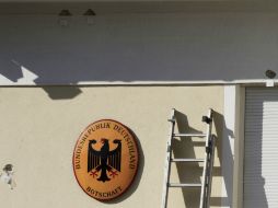 Impactos en la residencia del embajador alemán, Wolfgang Dold. Ningún grupo se atribuye la responsabilidad del ataque. AP /