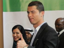 Cristiano logró desbancar a Lio Messi, ganador de las últimas cuatro ediciones. EFE /