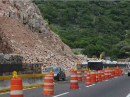 Decenas de poblaciones de la región de La Montaña permanecen sin comunicación por el derrumbe. ARCHIVO /