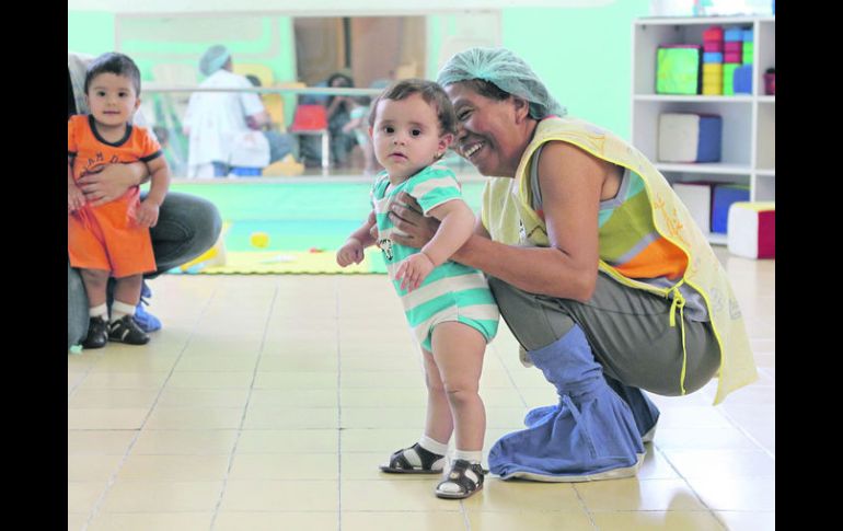 Apoyo a madres trabajadoras. En Jalisco había 96 guarderías registradas hasta 2012.  /