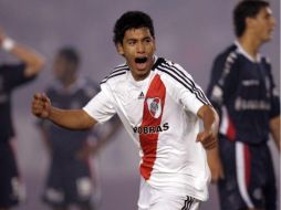 Ríos se formó en River Plate aunque tuvo poca participación con los Millonarios. Twitter @ElTwDeRiver ESPECIAL /