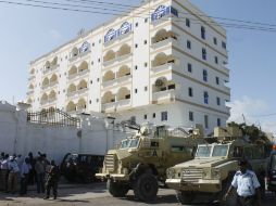 Vista del hotel Al Jazeera en Mogadiscio, lugar donde ocurrió el atentado. ARCHIVO /