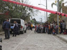 Los policías municipales lograron la detención de dos sujetos presuntamente involucrados en los hechos.  /