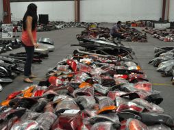 Señalan que las autopartes permanecerán en la bodega hasta que la ciudadanía vaya a reclamarlas. ARCHIVO /