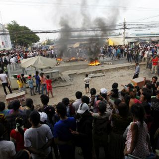 Policía abre fuego en Camboya contra manifestantes