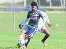 Márquez Lugo será titular hoy contra Santos, el delantero capitalino fue el mejor anotador del Rebaño el torneo pasado, con siete goles MEXSPORT /