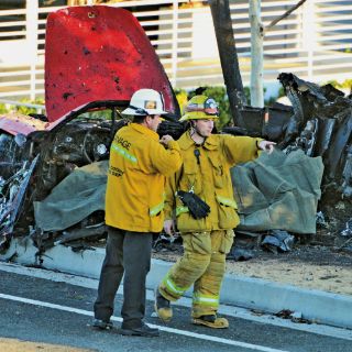 Auto en que iba Paul Walker chocó a 160 km por hora