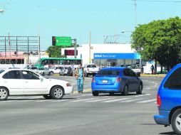 Ávila Camacho y Alcalde, junto a la parte amplia de la Glorieta de la Normal, fue el punto donde se registraron más colisiones en 2012.  /