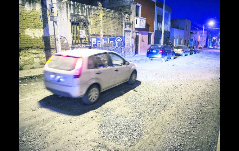 La calle Industria, una de las que Infraestructura y Obra Pública dio por rehabilitada.  /