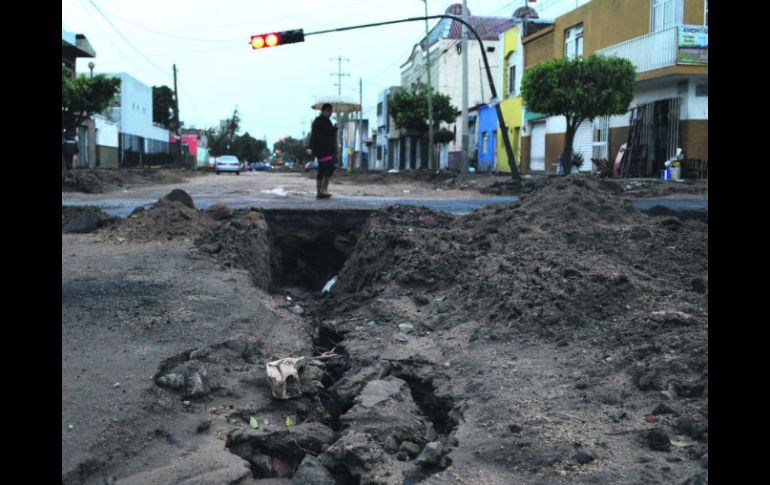 El Oriente de la ciudad es intervenido en 10 puntos, lo que causa problemas viales.  /