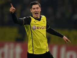 El delantero polaco Roberto Lewandowski se convertirá formalmente en jugador del Bayern el 1 de julio. AFP /