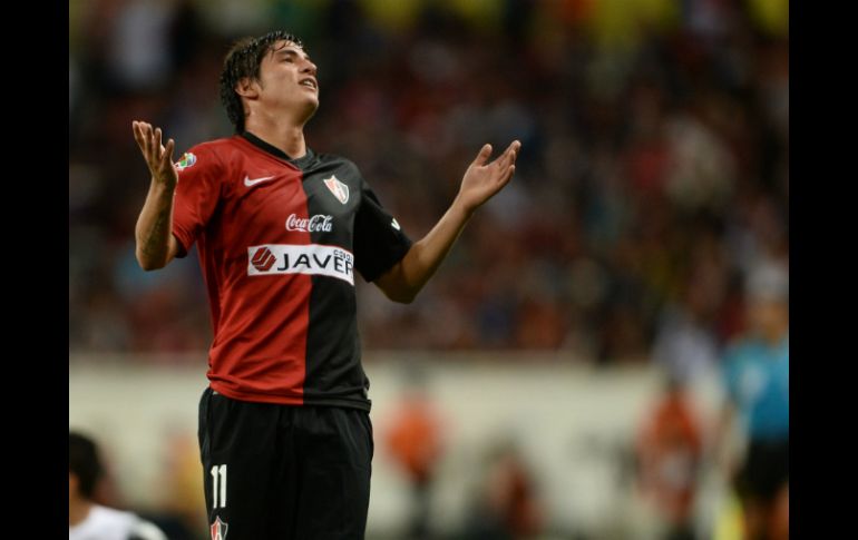 Edson Rivera lamenta el haber errado la oportunidad que tuvo de poner en ventaja a los Zorros. MEXSPORT /