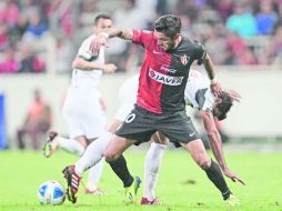 Rodrigo Millar y el resto de los Zorros no supieron descifrar el planteamiento del nuevo técnico de los Xolos, César Farías. MEXSPORT /