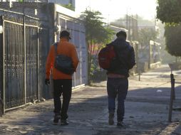 La masa de aire polar que impulsa al frente favorecerá un fuerte descenso de la temperatura en los estados del norte.  /