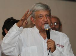 Andrés Manuel López Obrador estará de nuevo frente a sus seguidores. ARCHIVO /