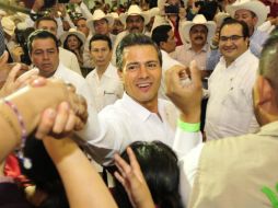 Enrique Peña Nieto participa en el 99 aniversario de la Promulgación de la Reforma Agraria en Veracruz. SUN /