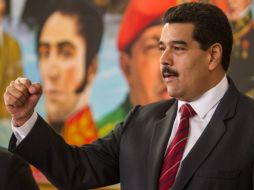 Nicolás Maduro afirma que busca proteger a la clase obrera y la clase media de la inflación. EFE /