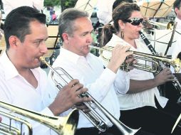 Para todos.Banda de Música del Estado actuará de forma gratuita en el quiosco de la Plaza de Armas, en el Centro Histórico de la ciudad  /