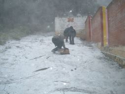 Las bajas temperaturas  afectarían al estado de Hidalgo, con caída de nieve y aguanieve en las partes altas de esta región. ARCHIVO /