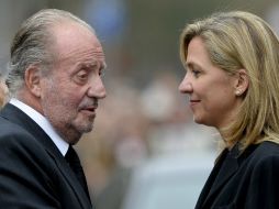 Cristina es la menor de las dos infantas españolas. La familia real apartó a Urdangarín de todas las actividades oficiales reales. AFP /