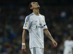 Ángel se disculpó por el gesto sin embargo el club ha abierto un expediente por el hecho. AP /