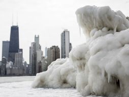 El frío sigue intensificándose en Estados Unidos e imponiendo récords. AP /
