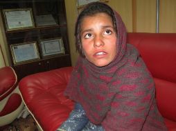 La pequeña se identificó como Spozhmai y podría haber sido usada por un grupo radical para el atentado. AP /