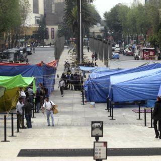 La CNTE realiza mitin en la Ciudad de México