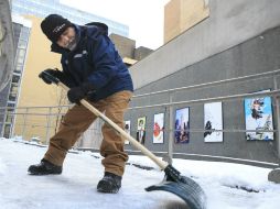 El frío invernal ha impactado operaciones aeroportuarias resultando en una reducción de los vuelos programados, informaron autoridades. EFE /