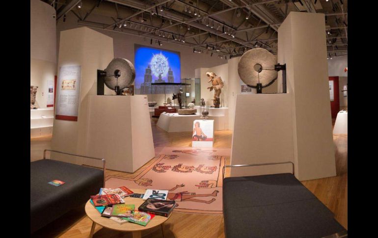 'Aztecs. Conquest and Glory' puede ser visitada hasta el próximo 9 de febrero en  Museo Te Papa Tongarewa. Imagen: @Conaculta. ESPECIAL /