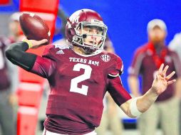 Liderados por Manziel, Texas A&M remontó para derrotar a Duke en el Chick-Fil-A Bowl, en lo que fue el último juego de colegial. ESPECIAL /