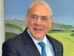 José Ángel Gurría, secretario general de la OCDE, asegura que el avance del país se debe a las reformas avaladas. ARCHIVO /