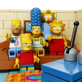 Los Simpson se convierten en piezas de LEGO