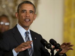 Obama recalca que la recuperación económica en marcha en EU, si bien es real, debe alcanzar a todos los ciudadanos. AP /