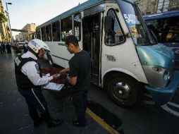 La ciudadanía considera que este operativo es de utilidad, ya que se evalúa la forma en la que los choferes conducen sus unidades.  /