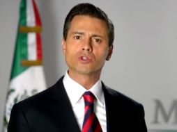 El Presidente de México ofrece un mensaje a la nación en cadena nacional. ESPECIAL /