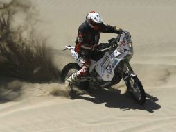 Palante participaba en su undécimo Dakar este 2014. AP /