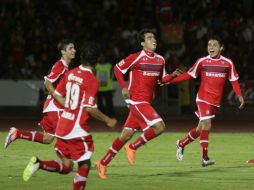 Los 'diablos' obtuvieron el triunfo la semana anterior, al aprovechar las deficiencias del Pachuca. ARCHIVO /