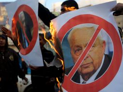 El fallecimiento de Ariel Sharon despertó emociones tanto negativas como positivas en palestinos e israelíes. AFP /