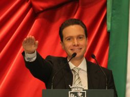 Velasco Coello, enfrenta una denuncia ante el IFE por presuntas anomalías en la difusión de su primer informe gubernamental. ARCHIVO /